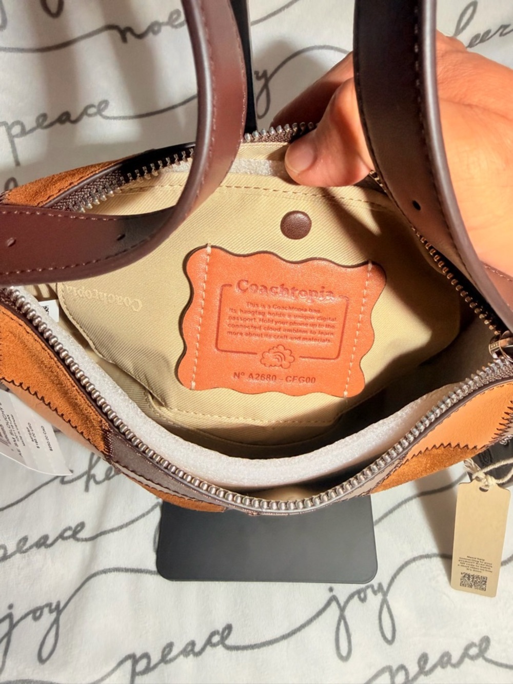 Coach Alter/Ego Small Slouchy Shoulder Bag NWT - Picture 7 of 8